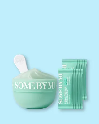 Маска для лица Some By Mi PDRN Spirulina Soothing Sherbet Mask, успокаивающая, 10 шт