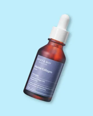 Сыворотка для лица Mary & May Marine Collagen Serum, антивозрастная, с коллагеном, 30 мл