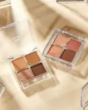Палетка теней Milk Touch Be My First Eye Palette, 4 оттенка, оттенок Coral Mood Date — фото 2