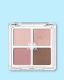 Палетка теней Milk Touch Be My First Eye Palette, 4 оттенка, оттенок Purple Rose Shower — фото 1
