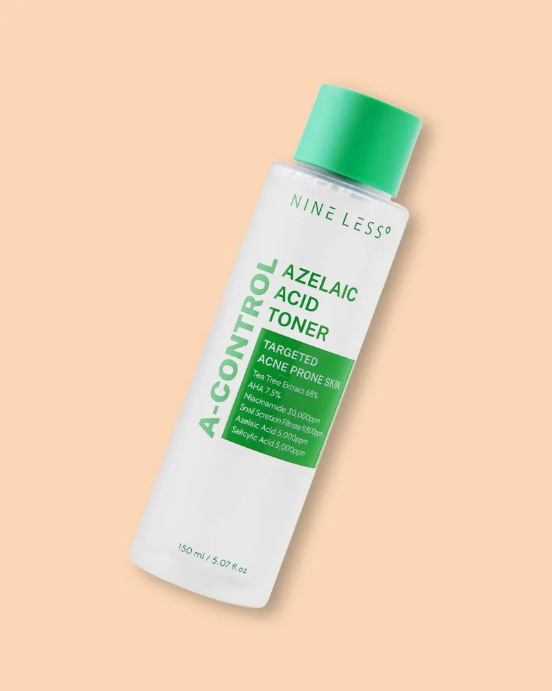 Тоник для лица Nine Less A-Control Azelaic Acid Toner, с азелаиновой кислотой, выравнивает тон, 150 мл