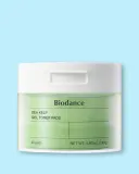 Пэды для лица Biodance Sea Kelp Gel Toner Pads успокаивающие, с морскими водорослями, 60 шт — фото 1