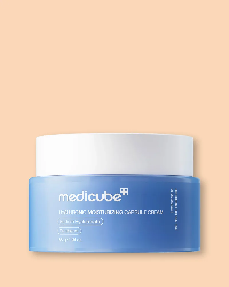 Капсульный крем для лица Medicube Hyaluronic Moisturizing Capsule Cream увлажняющий, с гиалуроновой кислотой, 55 г