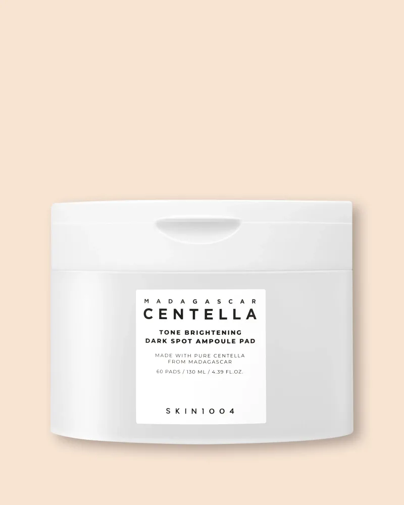 Диски для лица Skin1004 Madagascar Centella Tone Brightening Dark Spot Ampoule Pad, осветляющие, 130 мл