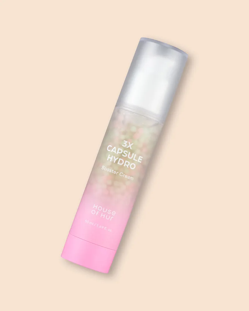 Крем-бустер для лица House of HUR 3X Capsule Hydro Booster Cream, увлажняющий, сужающий поры, 50 мл