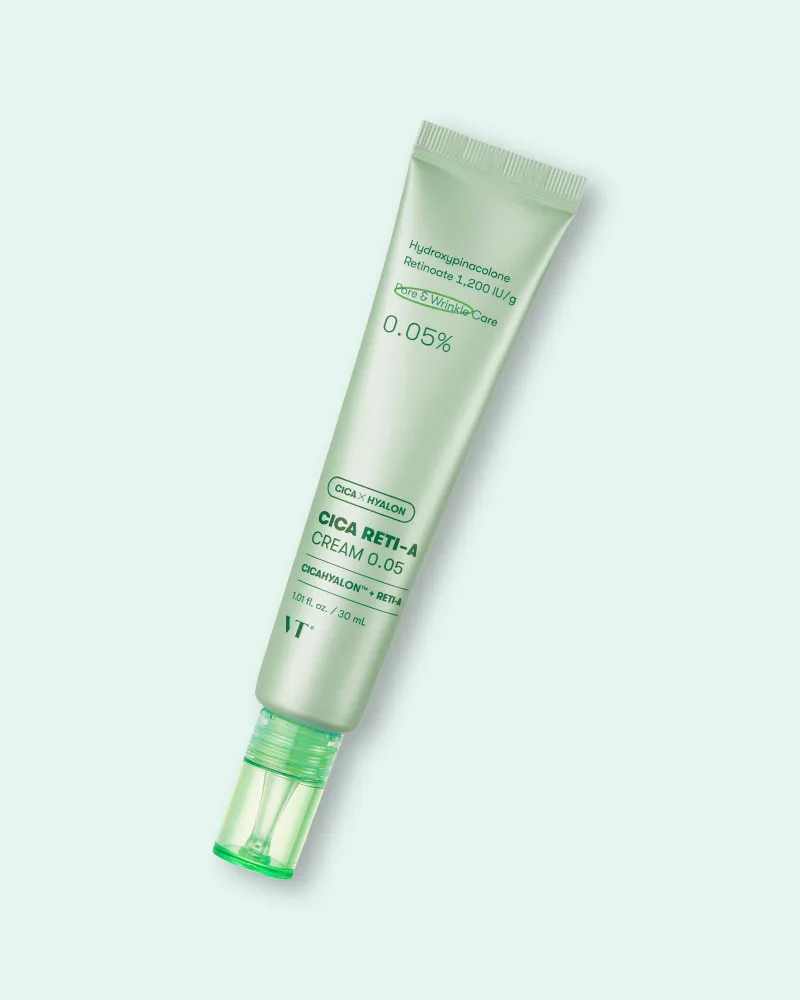 Крем для лица VT Cosmetics Cica Reti-A Cream 0.05%, с ретинолом и центеллой, 30 мл