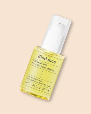 Сыворотка для лица Biodance Radiant Vita Niacinamide Serum осветляющая, с ниацинамидом, 30 мл