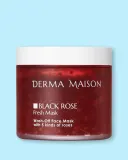 Маска для лица Medi-Peel Derma Maison Black Rose Fresh Mask, освежающая, с экстрактом розы, 230 г — фото 1