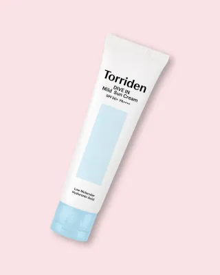 Солнцезащитный крем для лица Torriden Dive In Mild Sun Cream SPF 50+ PA++++, для чувствительной кожи, 60 мл