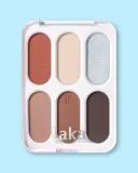 Палетка теней Laka Forever6 Eye Palette, 6 оттенков, оттенок 01 Beginning — фото 1