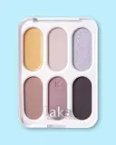 Палетка теней Laka Forever6 Eye Palette, 6 оттенков, оттенок 02 Attention — фото 1