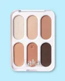 Палетка теней Laka Forever6 Eye Palette, 6 оттенков, оттенок 04 Tan Peach — фото 1