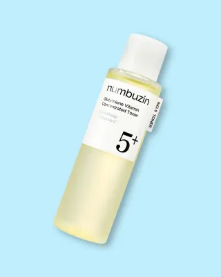 Тонер для лица Numbuzin No.5+ Glutathione Vitamin Concentrated Toner восстанавливающий, с витаминами, 200 мл
