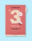 Тканевая маска для лица Numbuzin No.3 Tingle-Pore Softening Sheet Mask смягчающая, для очищения пор, 27 г × 5 шт — фото 1