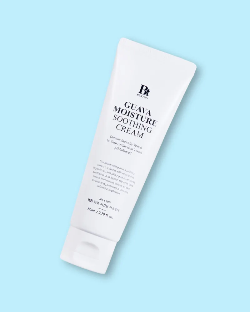 Крем для лица Benton Guava Moisture Soothing Cream увлажняющий, успокаивающий, 80 мл