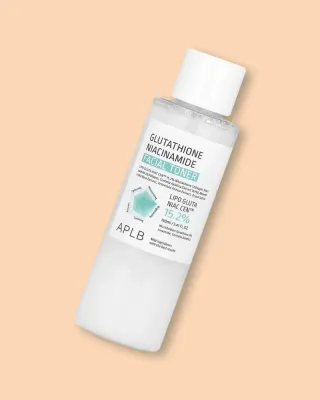 Тоник для лица APLB Glutathione Niacinamide Facial Toner увлажняющий, с глутатионом и ниацинамидом, 160 мл