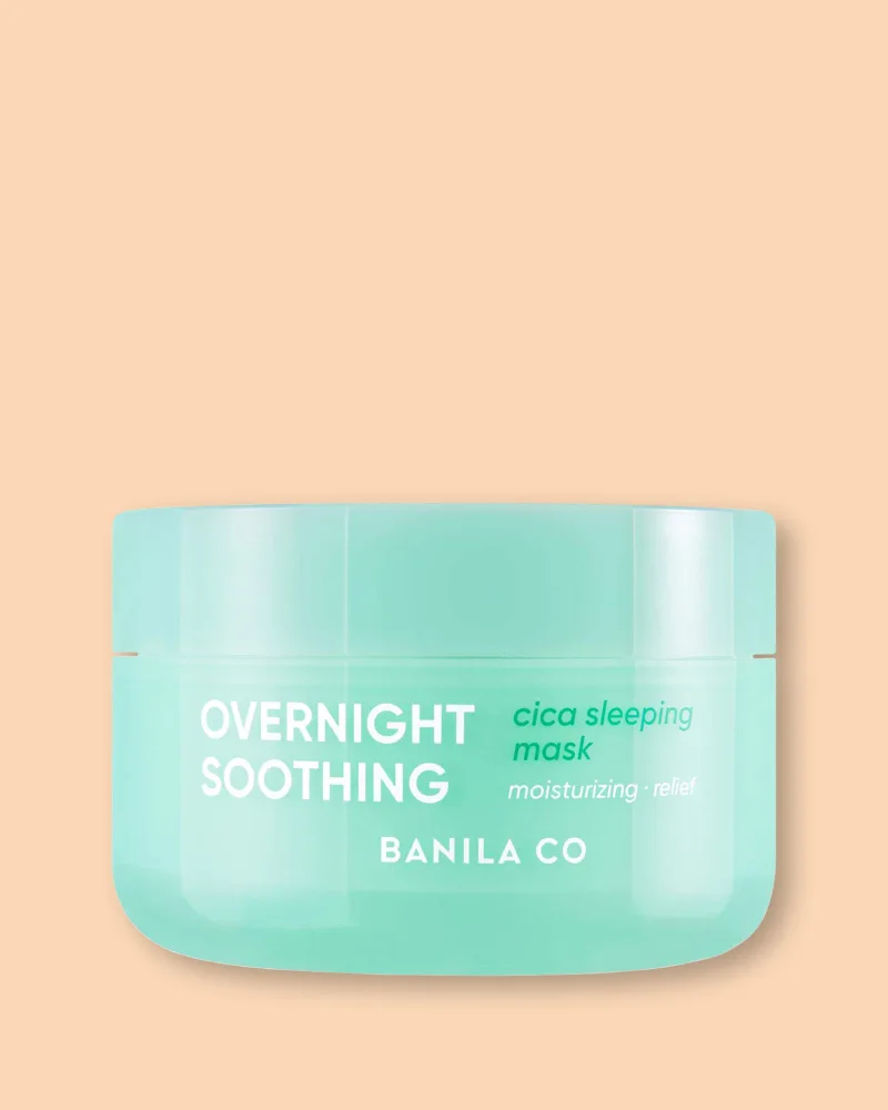 Ночная маска для лица Banila Co Overnight Soothing Cica Sleeping Mask успокаивающая, увлажняющая, 100 мл