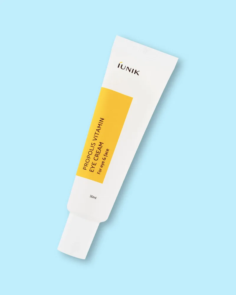 Крем для кожи вокруг глаз iUNIK Propolis Vitamin Eye Cream, с прополисом, антивозрастной, 30 мл