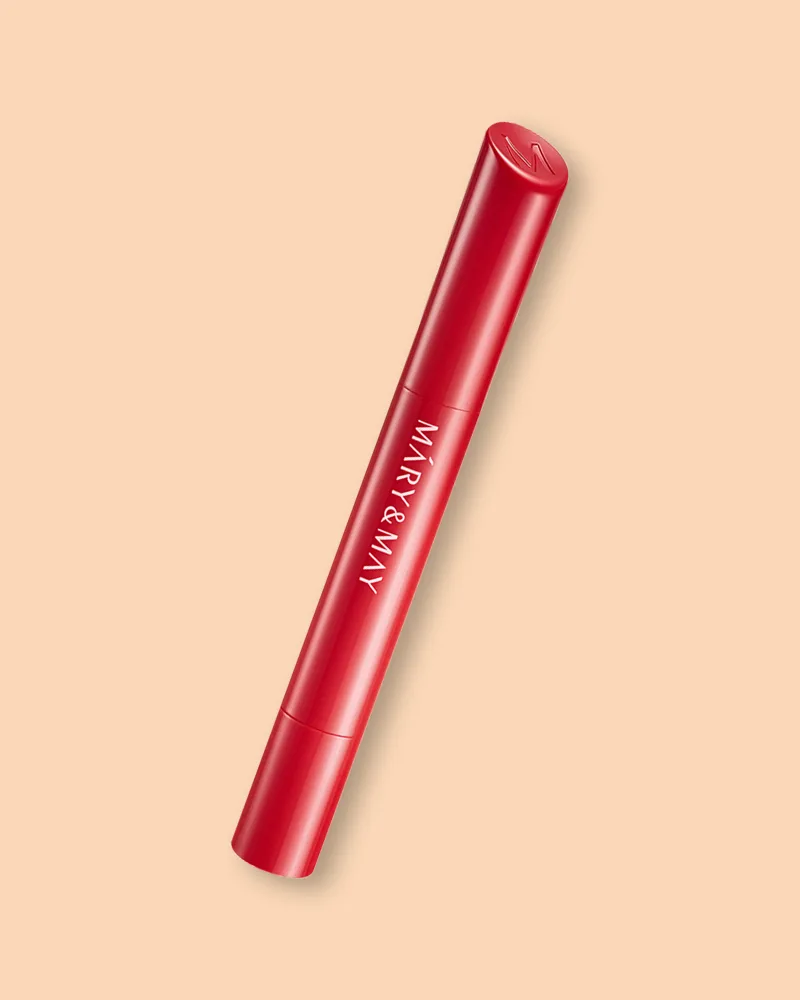Блеск для губ Mary & May Blooming Glow Lip сияющий, оттенок 04 Cool Red Tulip