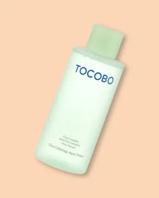 Тоник для лица Tocobo Cica Calming Aqua Toner, с центеллой, успокаивающий, для сухой кожи, 200 мл