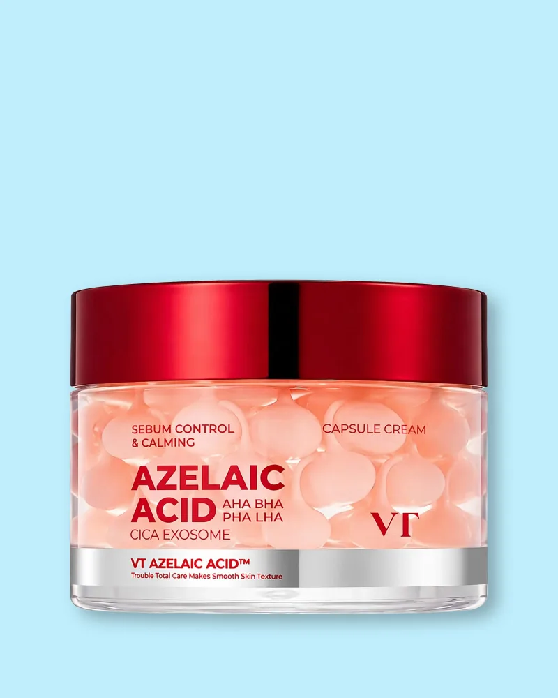 Крем для лица VT Cosmetics Azelaic Acid Care Capsule Cream, с азелаиновой кислотой, 50 мл