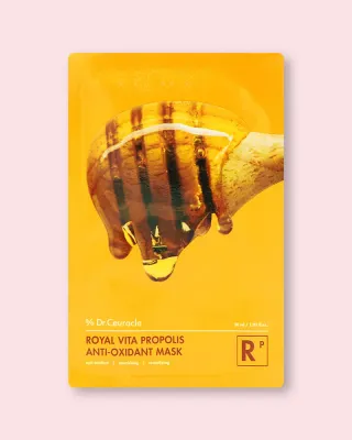 Тканевая маска для лица Dr. Ceuracle Royal Vita Propolis Antioxidant Mask питательная, с прополисом, 10 шт. по 30 мл