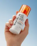 Солнцезащитный крем для лица Some By Mi V10 Hyal Hydra Capsule Sunscreen SPF 50+ PA++++, увлажняющий, 40 мл — фото 4