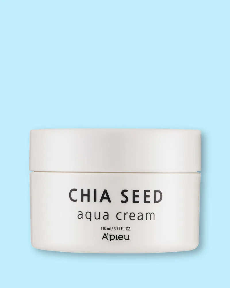 Крем для лица A'pieu Chia Seed Aqua Cream увлажняющий, для сухой и тусклой кожи, 110 мл