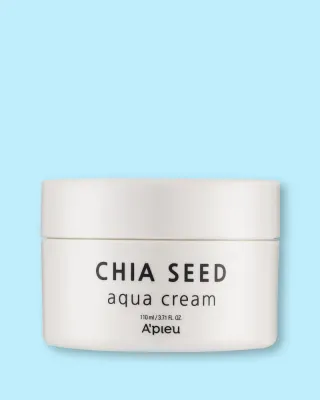 Крем для лица A'pieu Chia Seed Aqua Cream увлажняющий, для сухой и тусклой кожи, 110 мл