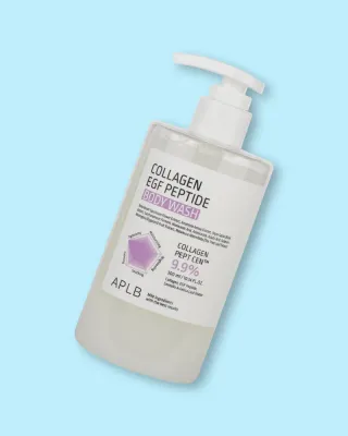 Гель для душа APLB Collagen EGF Peptide Body Wash, поддерживает барьер кожи