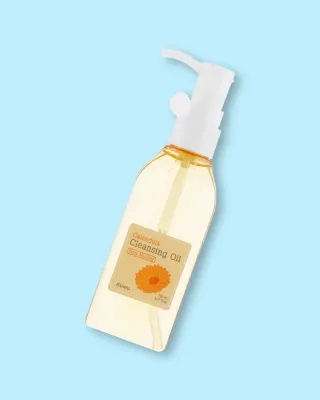 Гидрофильное масло A'pieu Calendula Cleansing Oil Pore Melting с календулой, очищает поры, 150 мл