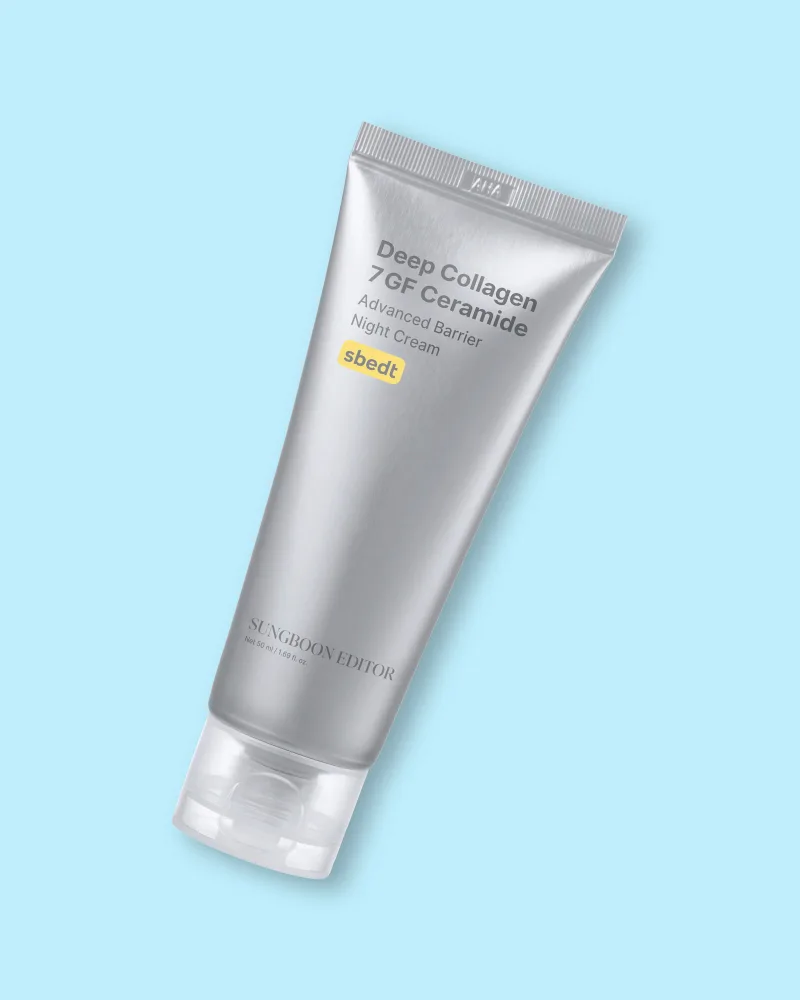 Ночной крем для лица Sungboon Editor 7GF Ceramide Advanced Barrier Night Cream, с церамидами, 50 мл