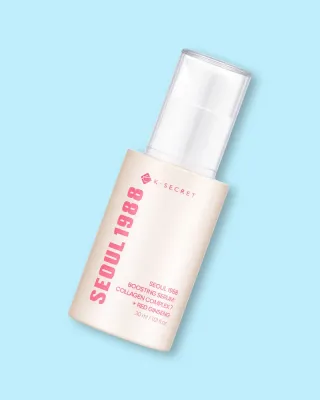 Сыворотка-бустер для лица Seoul 1988 Boosting Serum Collagen Complex 7 + Red Ginseng, с коллагеном, 30 мл