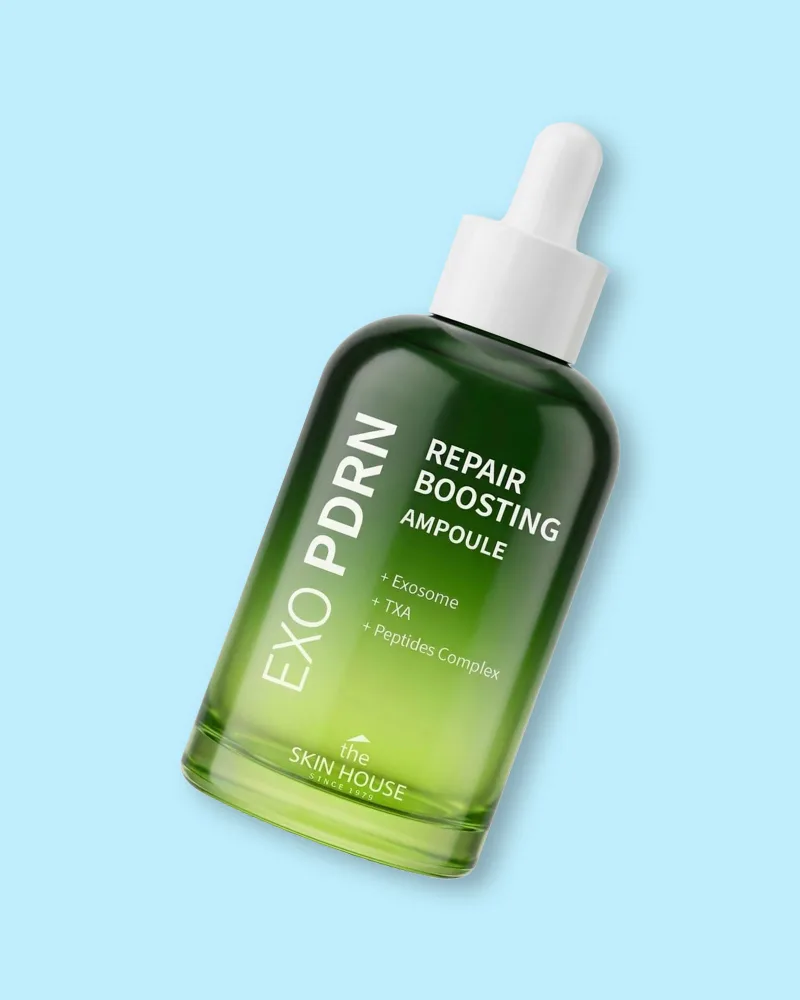 Ампула-бустер для лица The Skin House EXO-PDRN Repair Boosting Ampoule, с экзосомами и полинуклеотидами, 50 мл