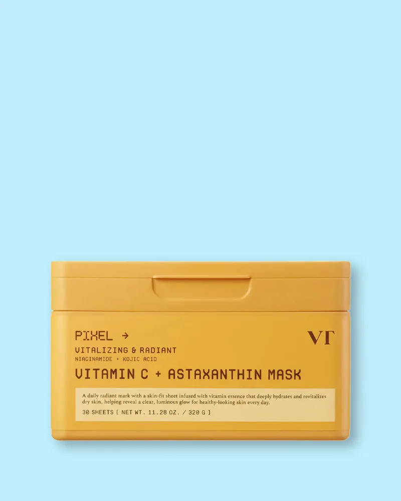 Тканевая маска для лица VT Cosmetics Vitamin C Astaxanthin Mask, с витамином C и астаксантином, для сияния