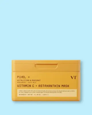 Тканевая маска для лица VT Cosmetics Vitamin C Astaxanthin Mask, с витамином C и астаксантином, для сияния