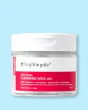 Очищающие пэды для лица Nightingale Daily Derma Cleansing Pad Mild мягкие, 70 шт, 270 мл — фото 1