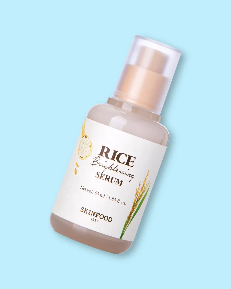 Сыворотка для лица Skinfood Rice Brightening Serum, осветляющая, с экстрактом риса, 55 мл