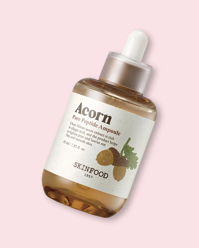 Ампула для лица Skinfood Acorn Pore Peptide Ampoule, с пептидами и экстрактом желудя, 55 мл