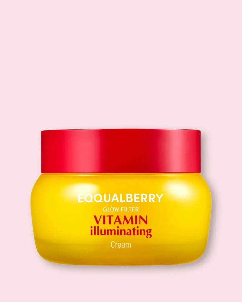 Крем для лица Eqqualberry Vitamin Illuminating Cream, с витаминами, для сияния кожи, 50 мл