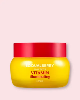 Крем для лица Eqqualberry Vitamin Illuminating Cream, с витаминами, для сияния кожи, 50 мл