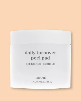 Отшелушивающие пэды для лица Nooni Daily Turnover Peel Pad для ежедневного ухода, 145 мл