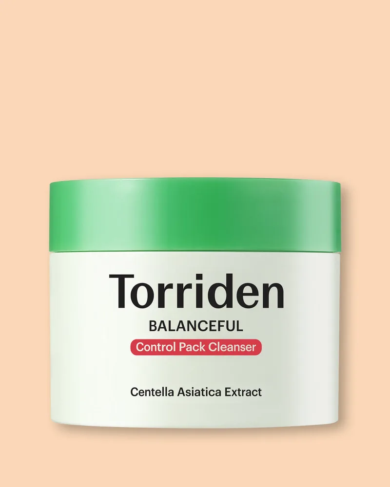 Гель для умывания Torriden Balanceful Control Pack Cleanser, 2 в 1 со смываемой маской, 120 г