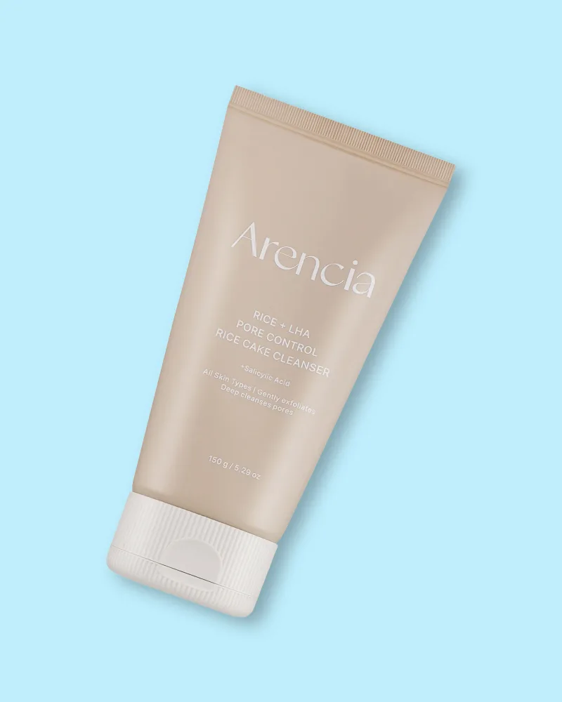 Средство для умывания Arencia Rice + LHA Pore Control Rice Cake Cleanser отшелушивающее, с рисом, 150 г