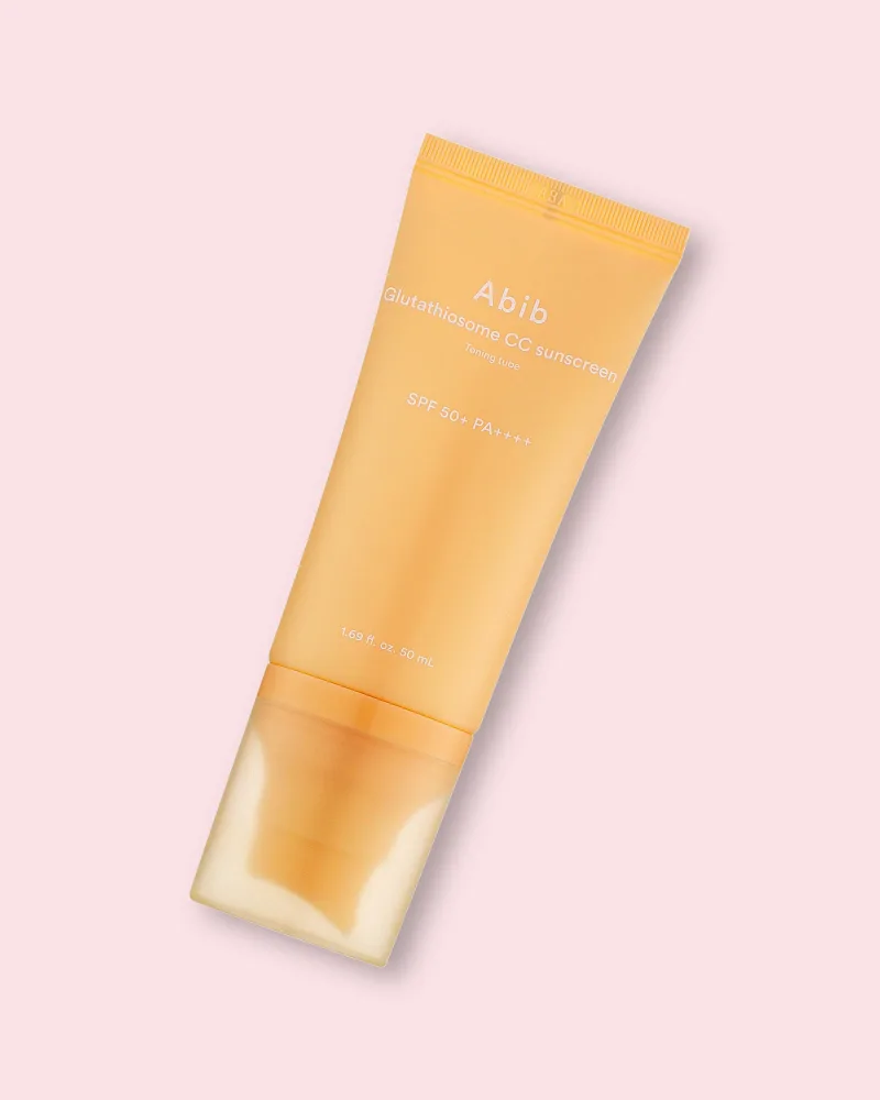 Солнцезащитный CC-крем для лица Abib Glutathiosome CC Sunscreen Toning Tube с глутатионом, SPF 50+, 50 мл