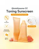 Солнцезащитный CC-крем для лица Abib Glutathiosome CC Sunscreen Toning Tube с глутатионом, SPF 50+, 50 мл — фото 3