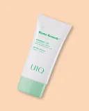 Солнцезащитный крем для лица UIQ Biome Remedy Tone-Up Sun Cream Green SPF 50+ PA++++, тонирующий, против покраснений, 50 мл — фото 1