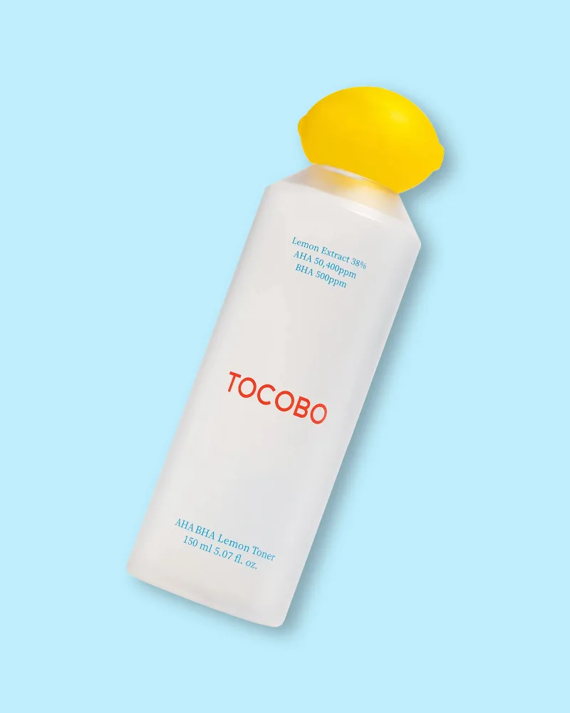Тоник для лица Tocobo AHA BHA Lemon Toner, с гликолевой и салициловой кислотами, 150 мл