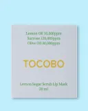 Маска-скраб для губ Tocobo Lemon Sugar Scrub Lip Mask, с сахаром, увлажняющая, 20 мл — фото 2