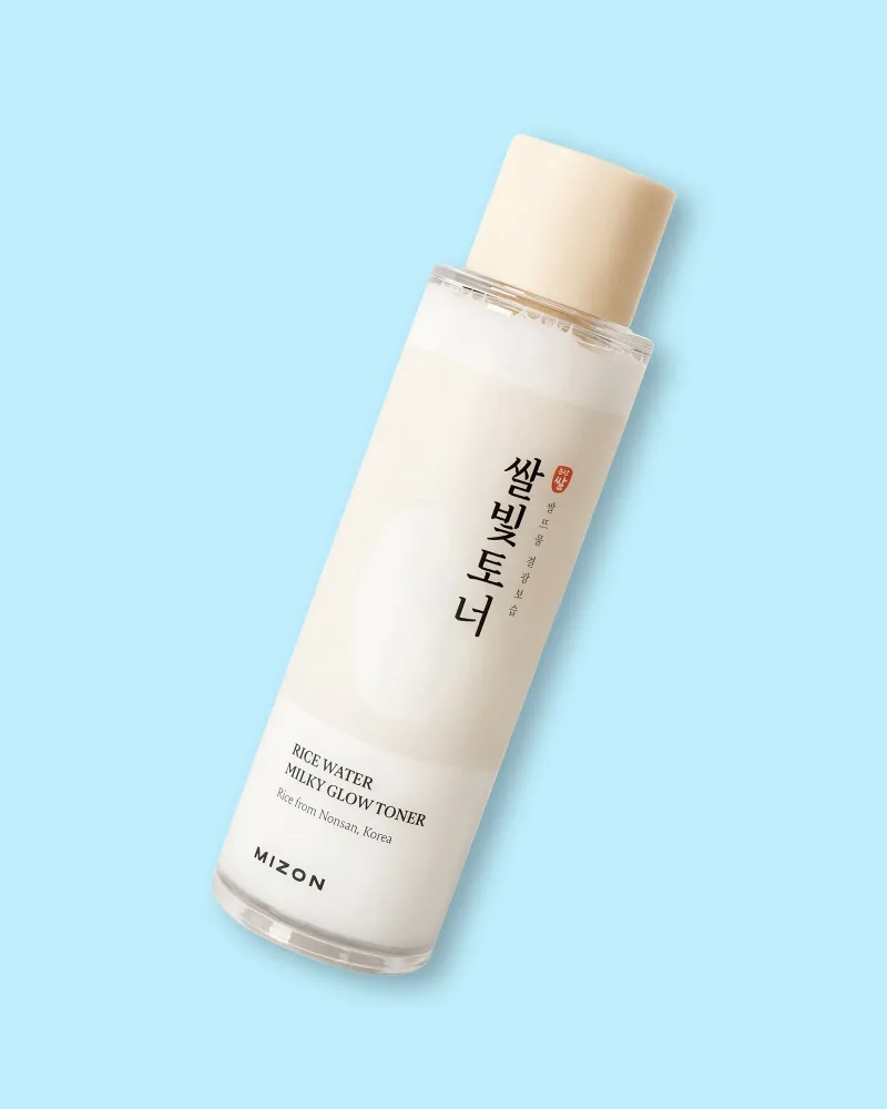 Тоник для лица Mizon Rice Water Milky Glow Toner, с рисовой водой, для сияния, 150 мл